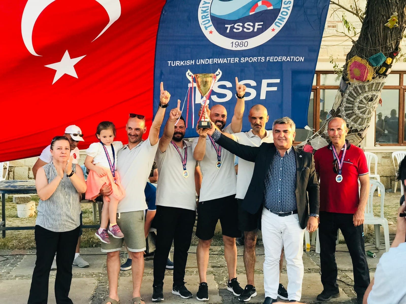 Trophy ceremony